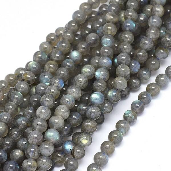 Natural Labradorite Beads Strands