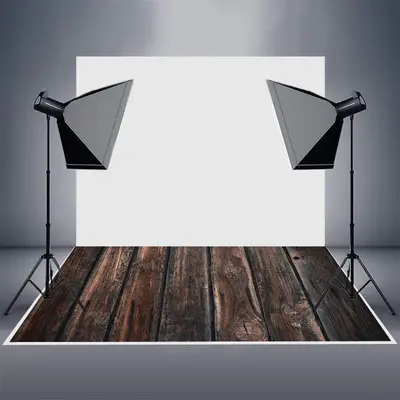Vertical Wooden Rubber Floor Mat For Photography - Aperturee