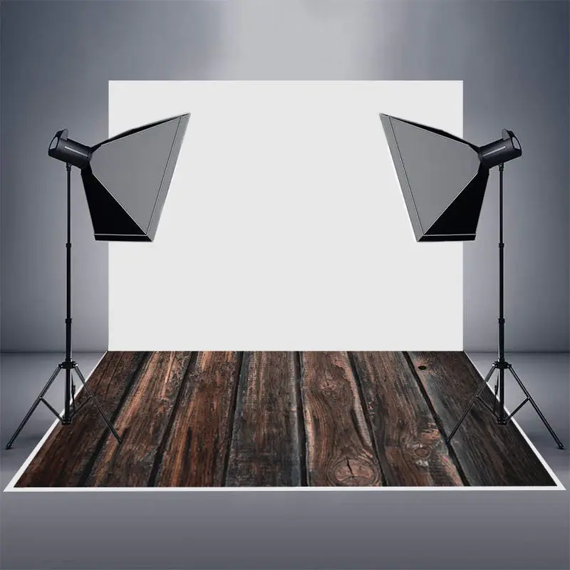 Vertical Wooden Rubber Floor Mat For Photography - Aperturee