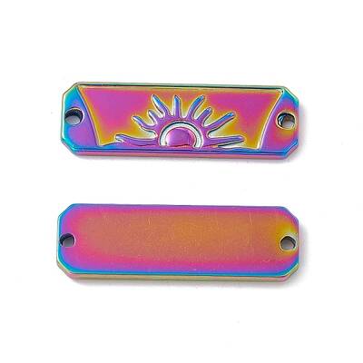 Ion Plating(IP) 304 Stainless Steel Connector Charms