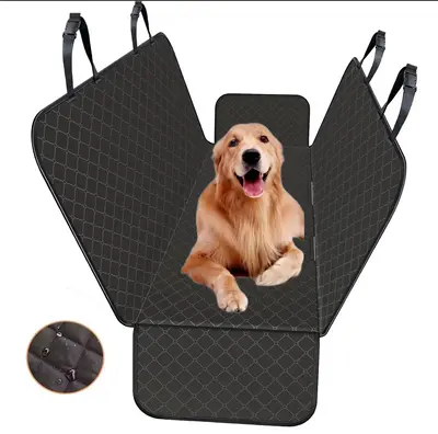 [On Sale] Dog Car Seat Cover for Trucks, SUVs, Scratchproof Protector Waterproof Backseat Protection for Travel, Washable Non...