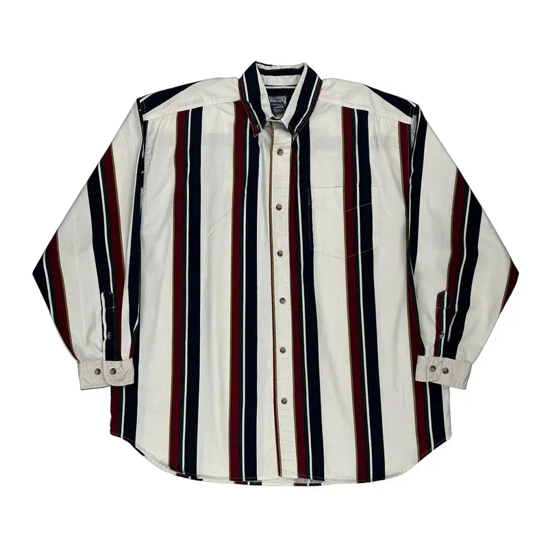 Premier Striped Shirt - XL Multicoloured Cotton