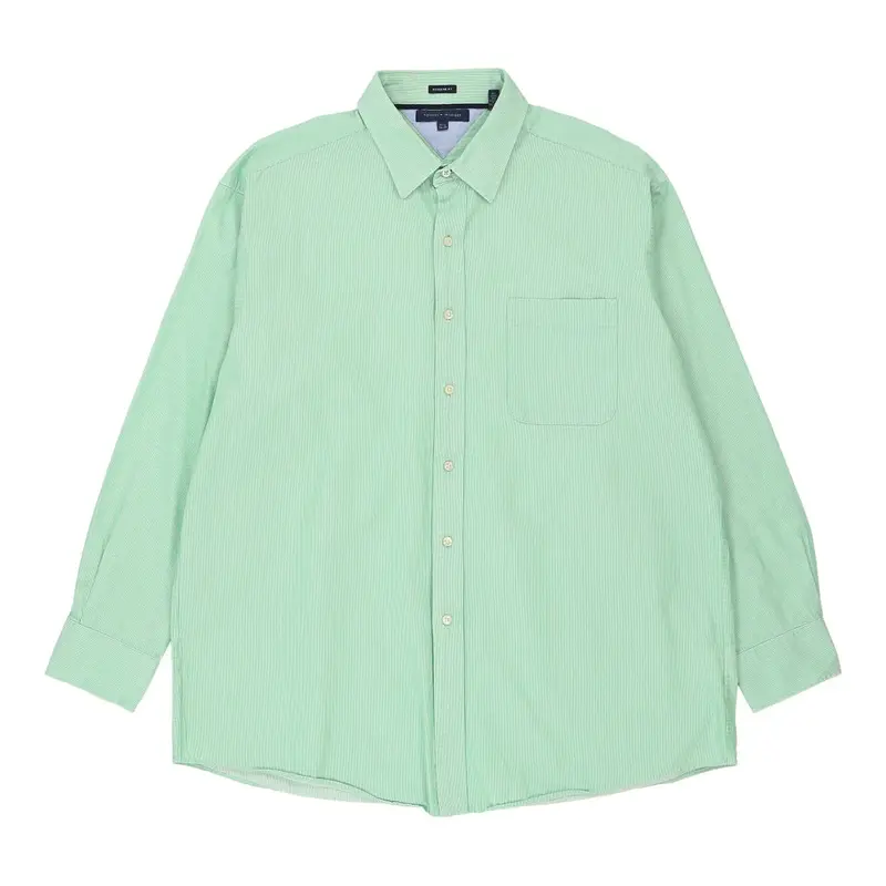 Tommy Hilfiger Shirt - 2XL Green Cotton