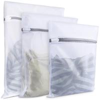 Mesh Laundry Bags for Delicates, 3 Pack Laundry Bags Mesh Wash Bags in 3 Sizes(1 Large, 1 Medium, 1 Small), Durable and Gentl...
