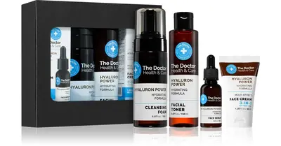 The Doctor Hyaluron Power Set gift pack for una perfect skin 4 pieces