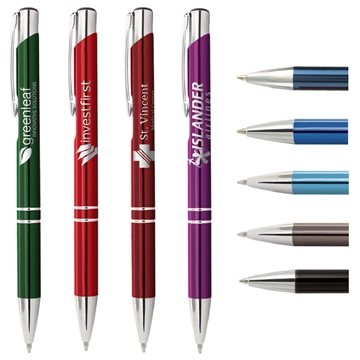 100 Promotional Tres-Chic - Standard Laser - Chrome Accents