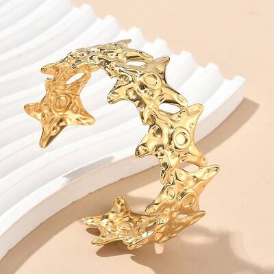 304 Stainless Steel Cuff Bangles for Women