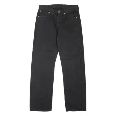 LEVI'S 751 02 Jeans Mens Black Regular Straight W32 L32