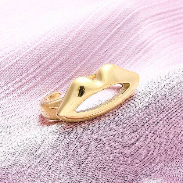 304 Stainless Steel Adjustable Open Cuff Rings