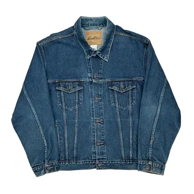 Levis Denim Jacket - XL Blue Cotton