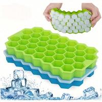 Silicone Honeycomb Ice Cube Mold, 1 Count Multi-grid Ice Cube Tray, Ice Tray for Freezer, Kitchen Accessories, Home Accessori...
