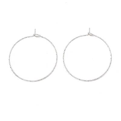 316 Surgical Stainless Steel Hoop Earrings Findings