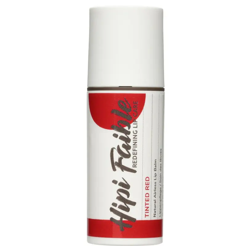 Hipi faible Red Tinted Lip Balm (6ml)