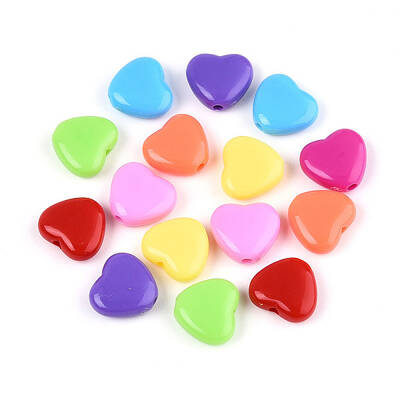 Opaque Acrylic Beads