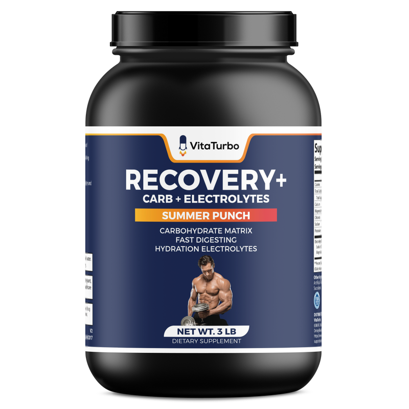 Recovery + Carb + Electrolytes (Summer Punch) - 3 LBS - 34 Grams Per Serving