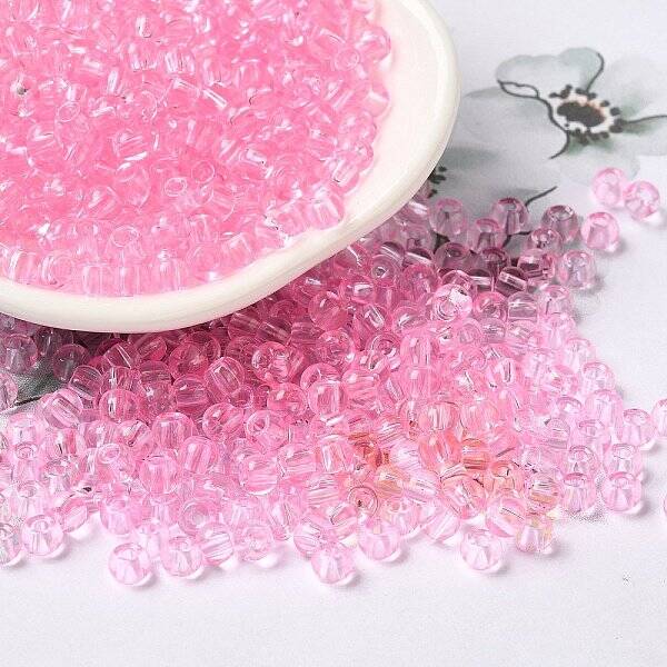 Transparent Colours Glass Seed Beads