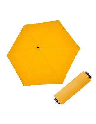 Doppler Ombrello Pieghevole In Fibra Mini Compatto Uni Gold Fusion