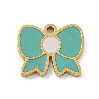 316 Surgical Stainless Steel Enamel Charms