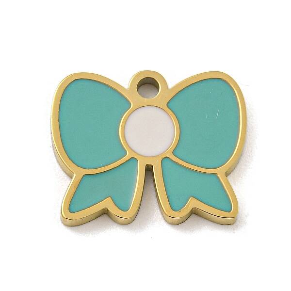 316 Surgical Stainless Steel Enamel Charms