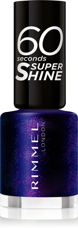 Rimmel 60 Seconds Super Shine - Nail Polish 8 ml 563 Midnight Rush