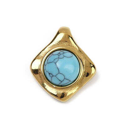 Synthetic Turquoise Pendants