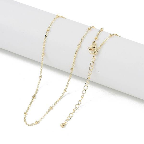 Brass Satellite Chains Necklaces