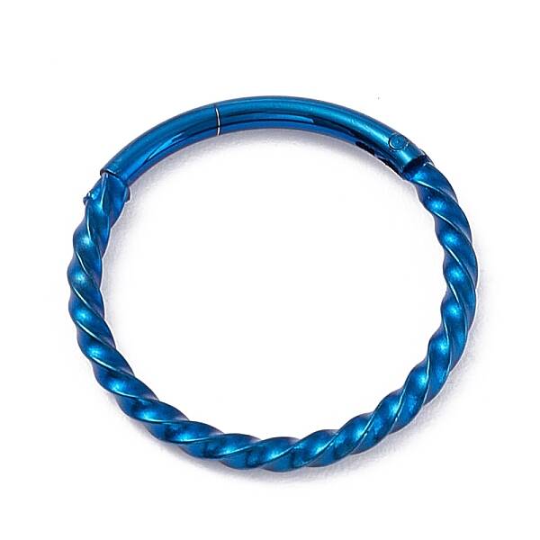 Twisted Ring Hoop Earrings for Girl Women