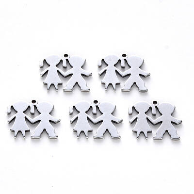 Tarnish Resistant 304 Stainless Steel Charms