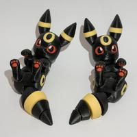 Articulated Anime Figures | Flexi Eevee & Evolutions | Collectible Fidget Toy
