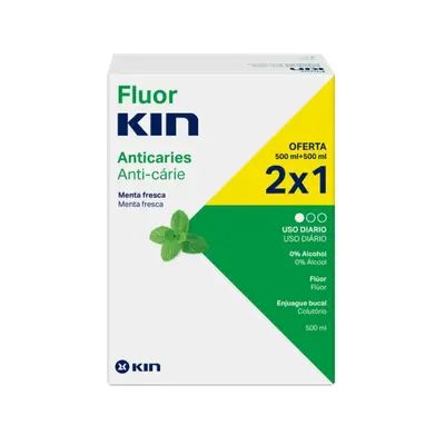 Collutorio Kin Fluorkin 2x500ml