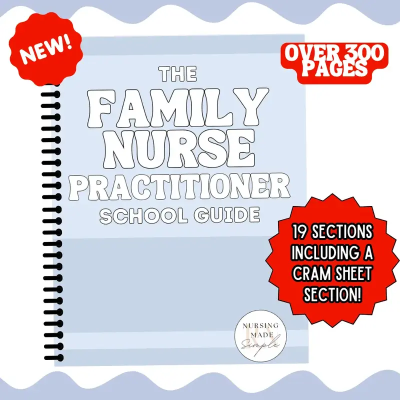 The Family Nurse Practitioner School Guide | FNP School Guide | Nurse Practitioner Study Guides |  Family Nurse Practitioner ...