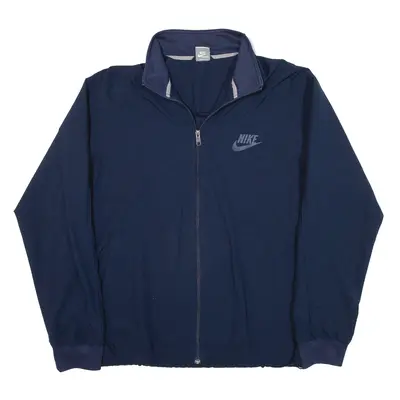NIKE Track Jacket Blue Mens L