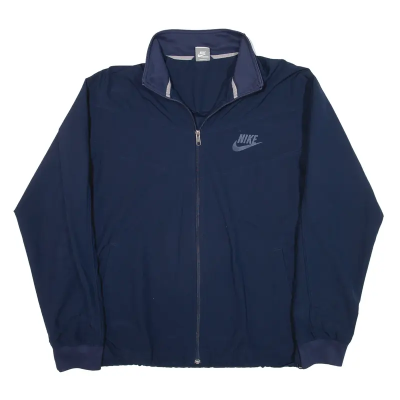 NIKE Track Jacket Blue Mens L