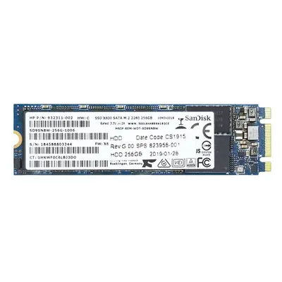 HP 823956-001 | 256GB Triple-Level Cell SATA 6Gb/s M.2 2280 Solid State Drive