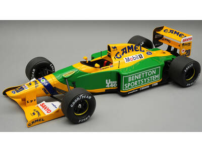 Benetton B192 #20 Perry McCarthy Test Car Formula One F1 British GP (1992) Mythos Series with Display Case Limited Editio...