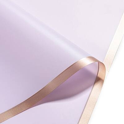20 Sheets Gold Edge Waterproof PVC Gift Wrapping Paper