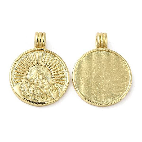 Rack Plating Brass Pendants