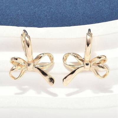 Brass Hoop Earrings