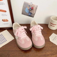 Hello sport - Cat Embroidery Sneakers Casual Fashion Comfortable Woman Shoes Lace Up Flats Shoe Breathable Sport Shoes