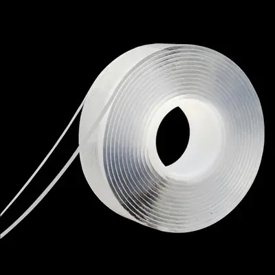 Reusable Heavy Duty Double Sided Nano Tape, 1 Roll/3 Rolls Multipurpose Clear Tape, Adhesive Tape for Home, Office & Car, Car...