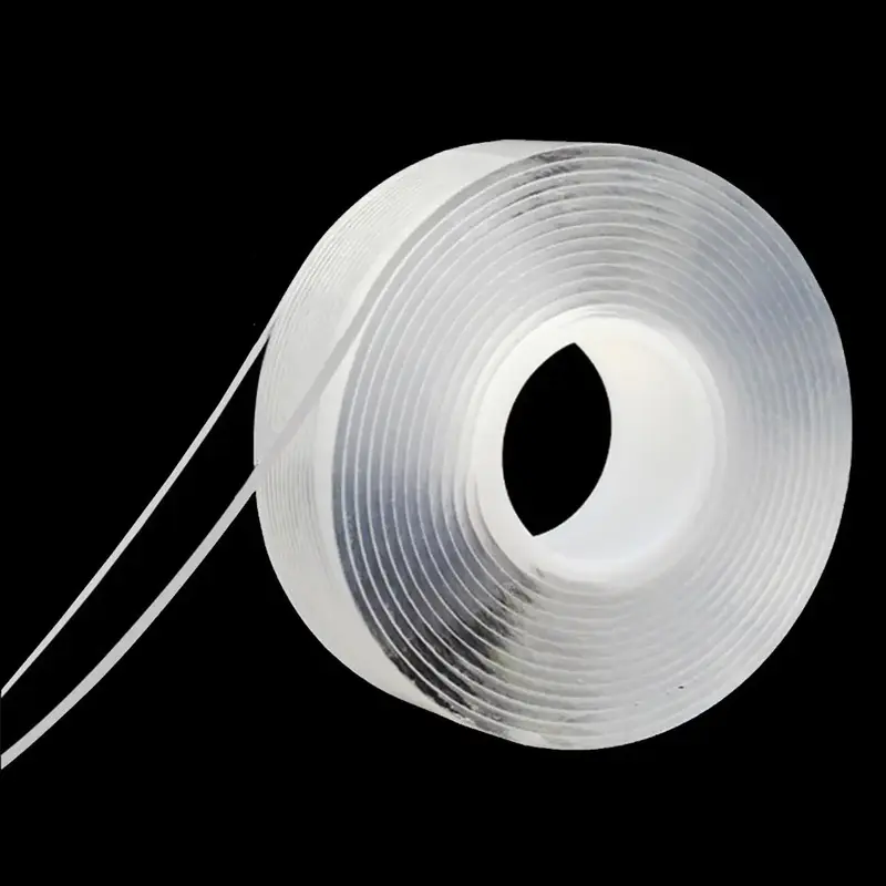 Reusable Heavy Duty Double Sided Nano Tape, 1 Roll/3 Rolls Multipurpose Clear Tape, Adhesive Tape for Home, Office & Car, Car...