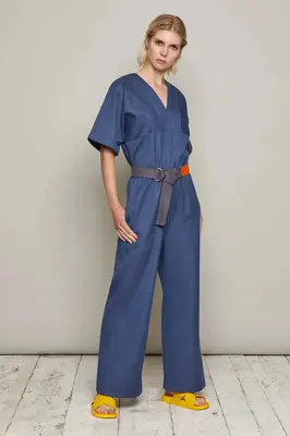 Fiona Jumpsuit (Navy) | size: M