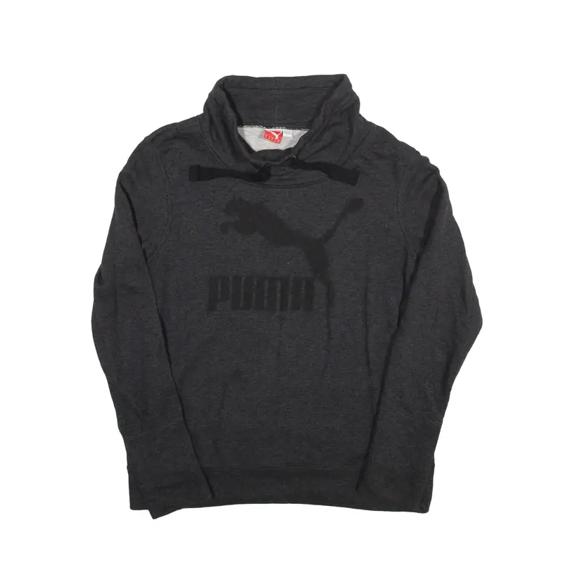PUMA Sweatshirt Grey High Neck Womens M