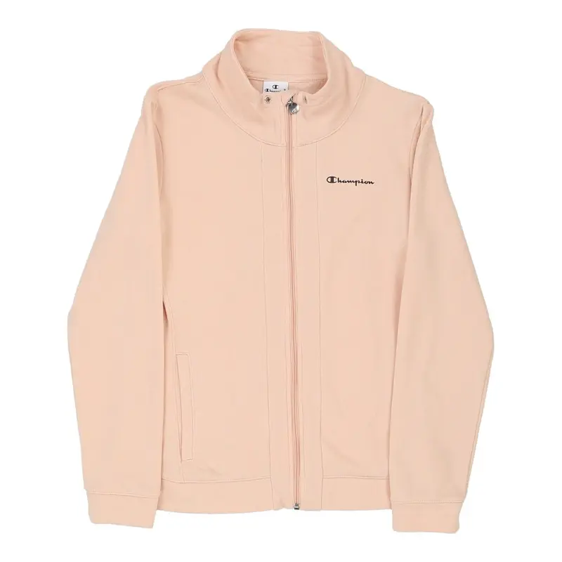 Champion Zip Up - Medium Orange Cotton