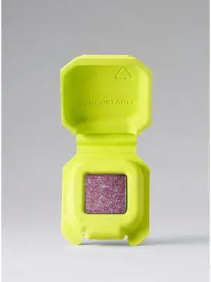 EYESHADOW SINGLES | BLUSHING LIZARD | Sparkle Duochrome Eyeshadow HALF MAGIC Crystal Makeup - Innovative Home-Compostable Pac...