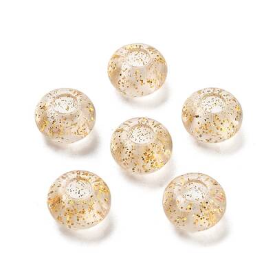 Transparent Acrylic European Beads
