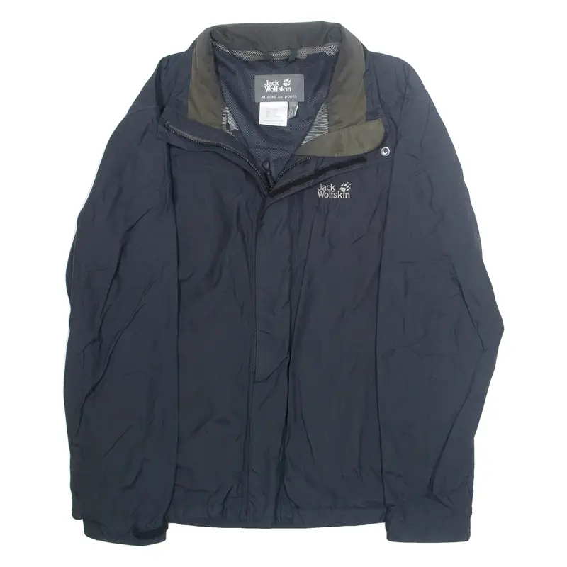 JACK WOLFSKIN Mesh Lined Mens Jacket Black L