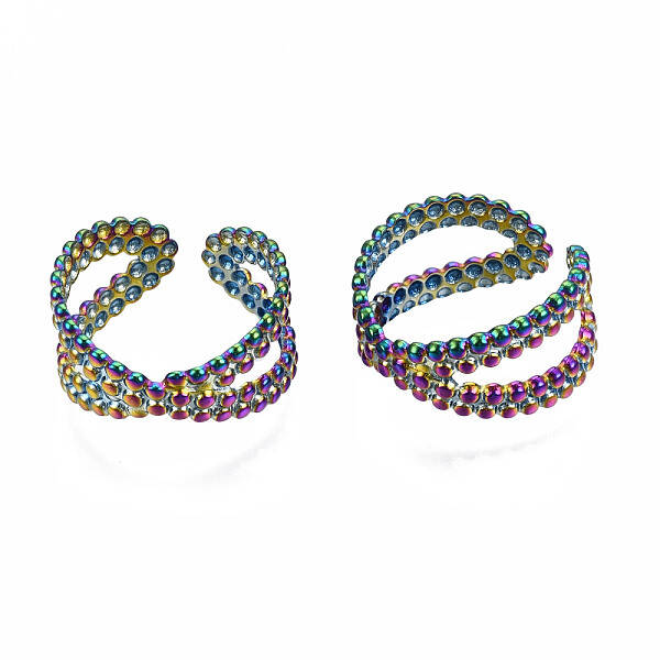 Criss Cross Cuff Rings