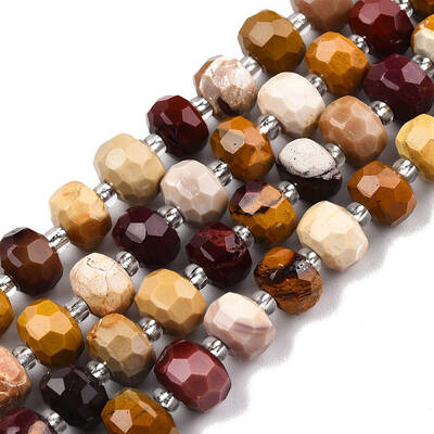 Natural Mookaite Beads Strands