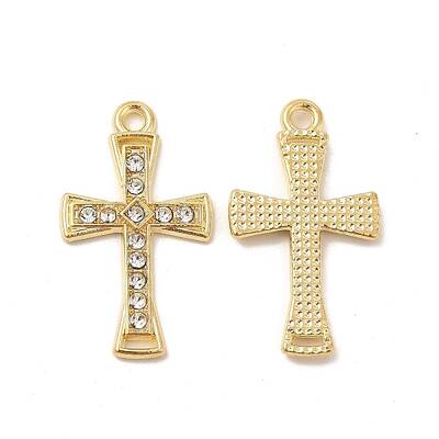 Alloy with Crystal Rhinestone Pendants